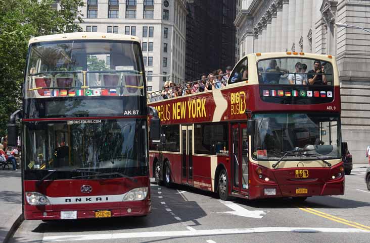 Big Bus New York Anhui Ankai AK87 & ADL Enviro500 ADL9